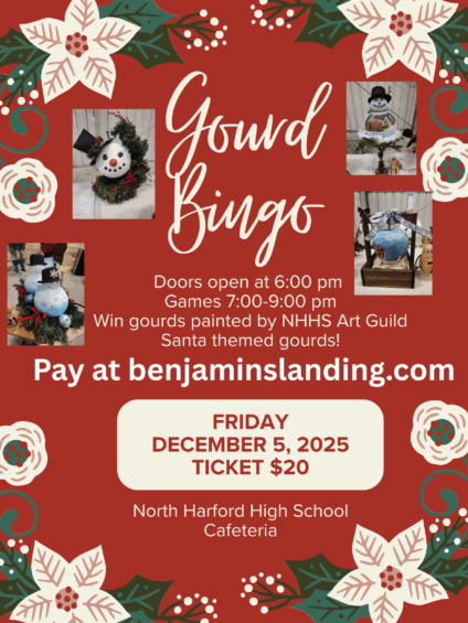 NHHS Art Guild Gourd Bingo