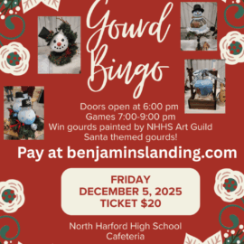 Gourd Bingo ‘25 poster Gourd Bingo ‘25 poster